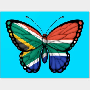 South African Flag Butterfly Posters and Art